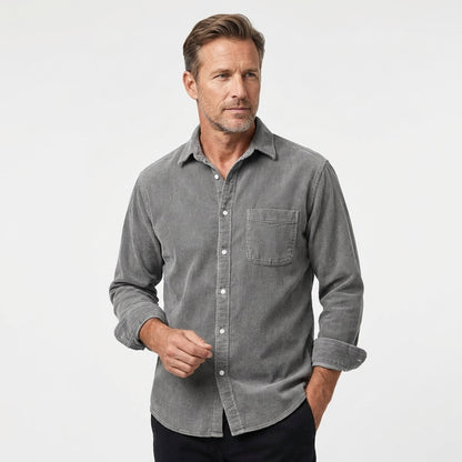 Brexton | Casual Corduroy Button Shirt