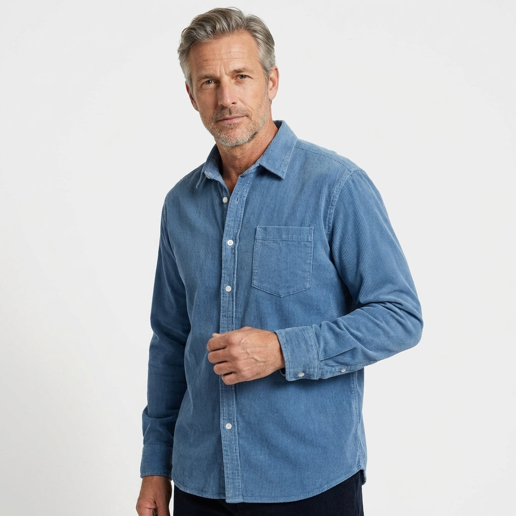 Brexton | Casual Corduroy Button Shirt