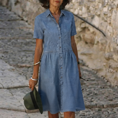 Valleria | Relaxed Fit Shirt Midi Dress