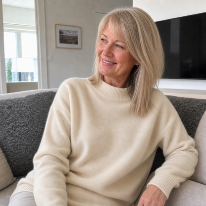 Bethia | Relaxed Crew Neck Pullover Sweater