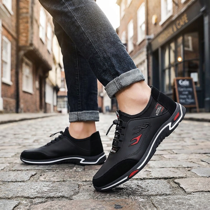 Keaton | Lightweight Elastic Lace Walking Shoes