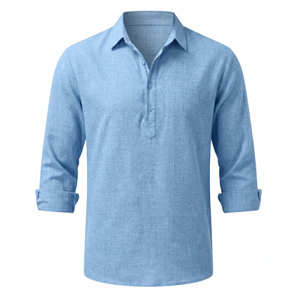 Ansel | Breathable Linen Blend Shirt