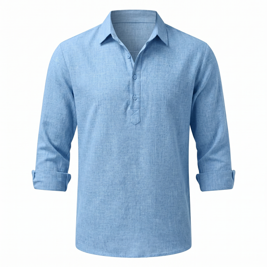 Ansel | Breathable Linen Blend Shirt
