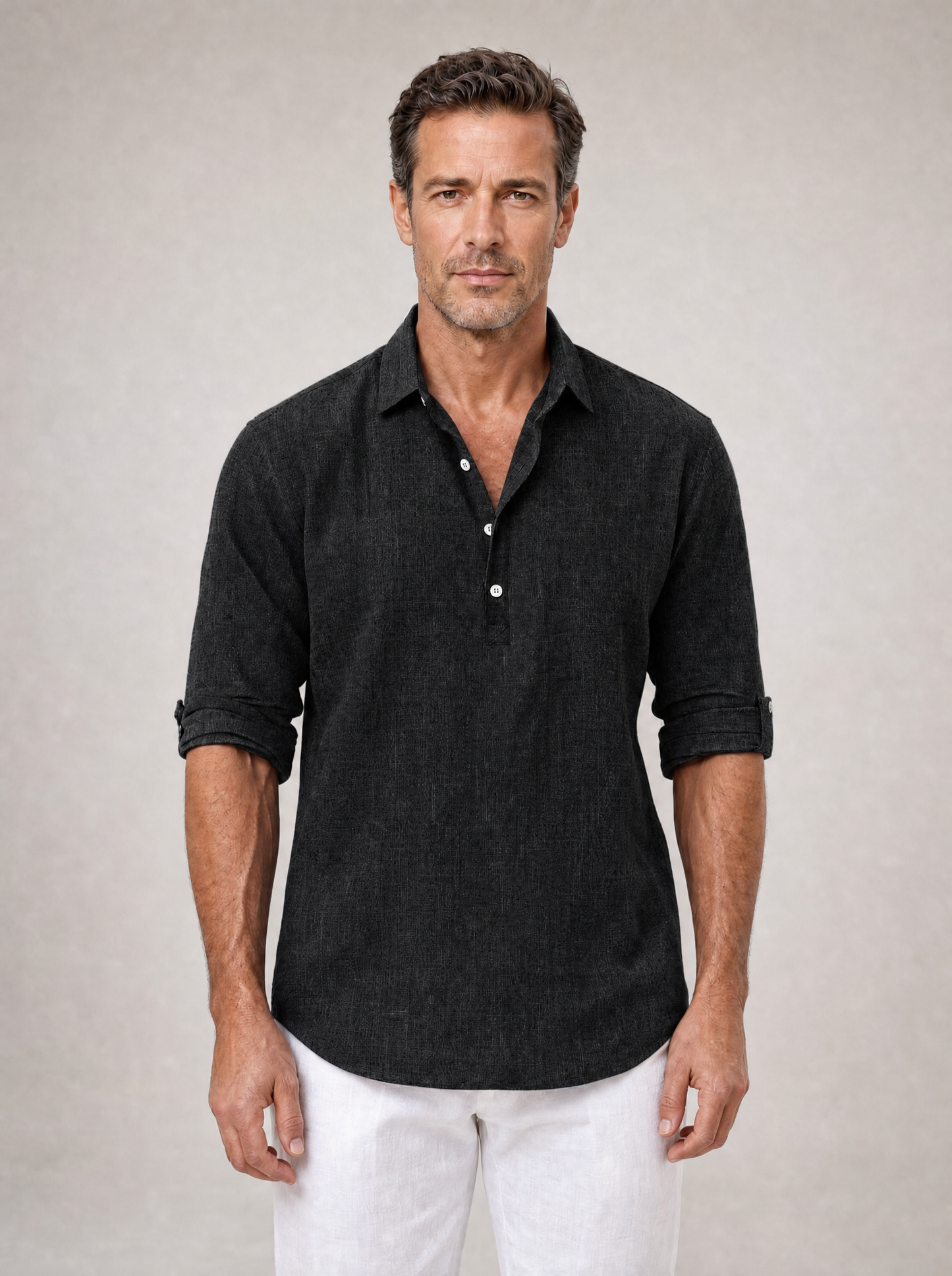Ansel | Breathable Linen Blend Shirt