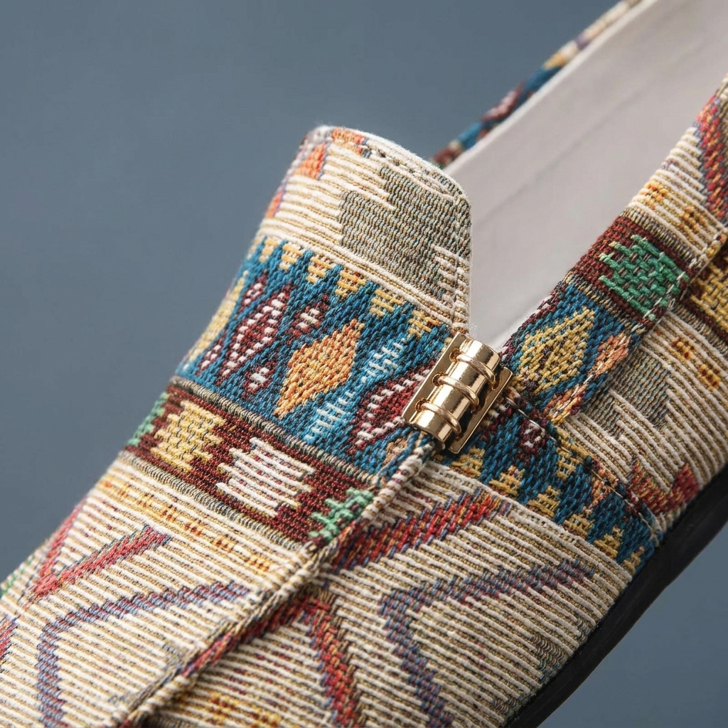 Darian | Tribal Print Comfort Loafers