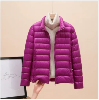 Phaenna | Lightweight Hooded Puffer Jacket