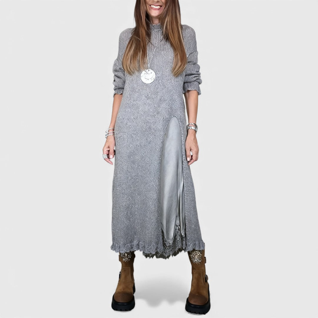 Juliana | Asymmetric Knit Two Piece Set