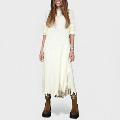 Juliana | Asymmetric Knit Two Piece Set