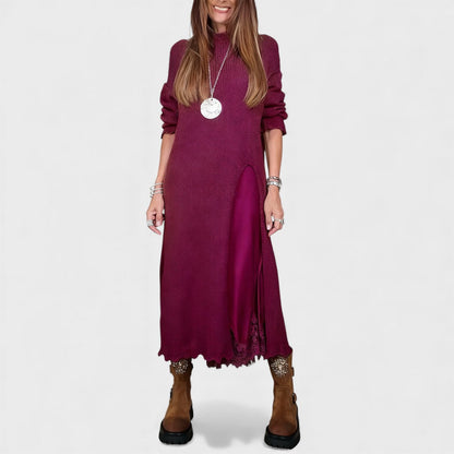 Juliana | Asymmetric Knit Two Piece Set