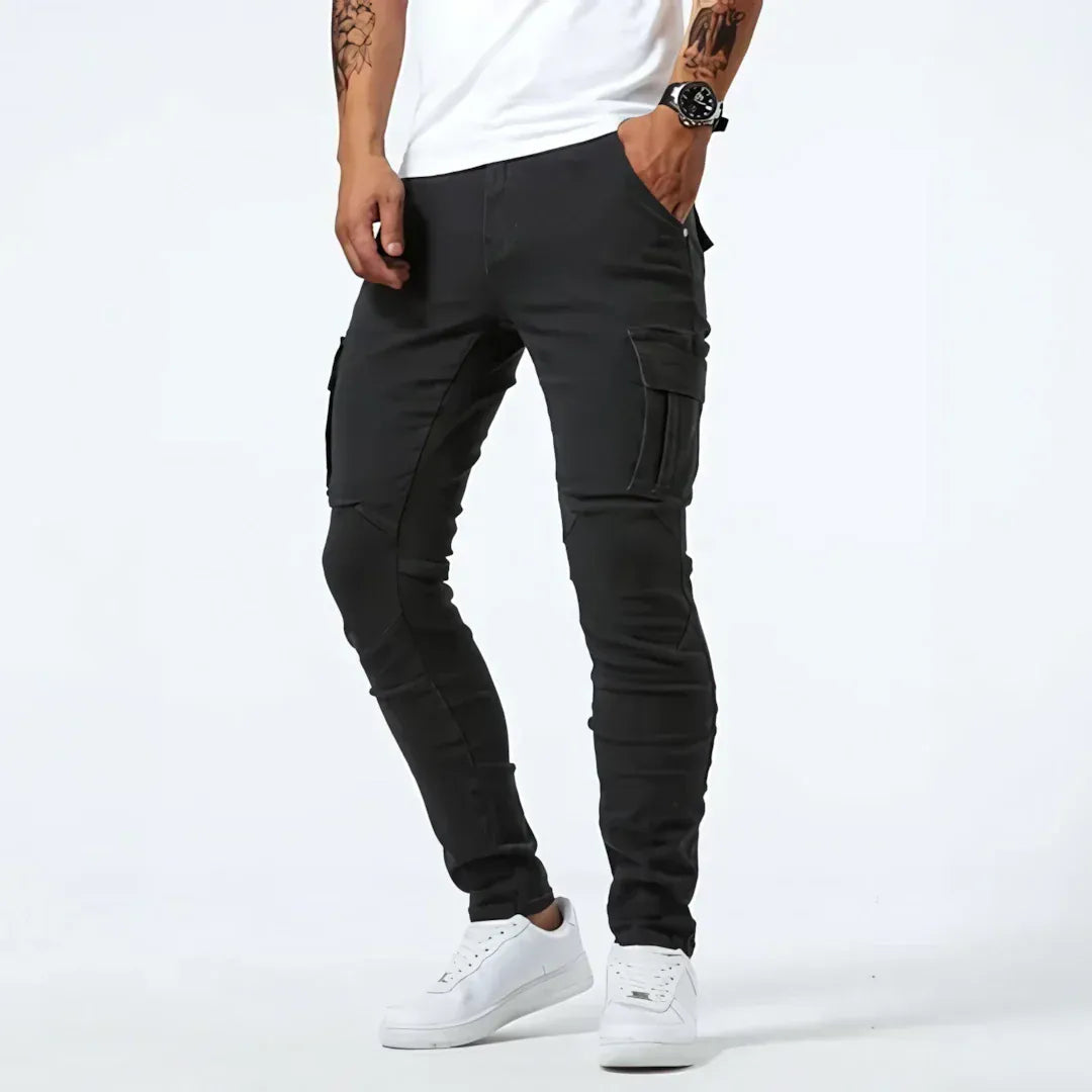 Uriah | Performance Stretch Cargo Jeans