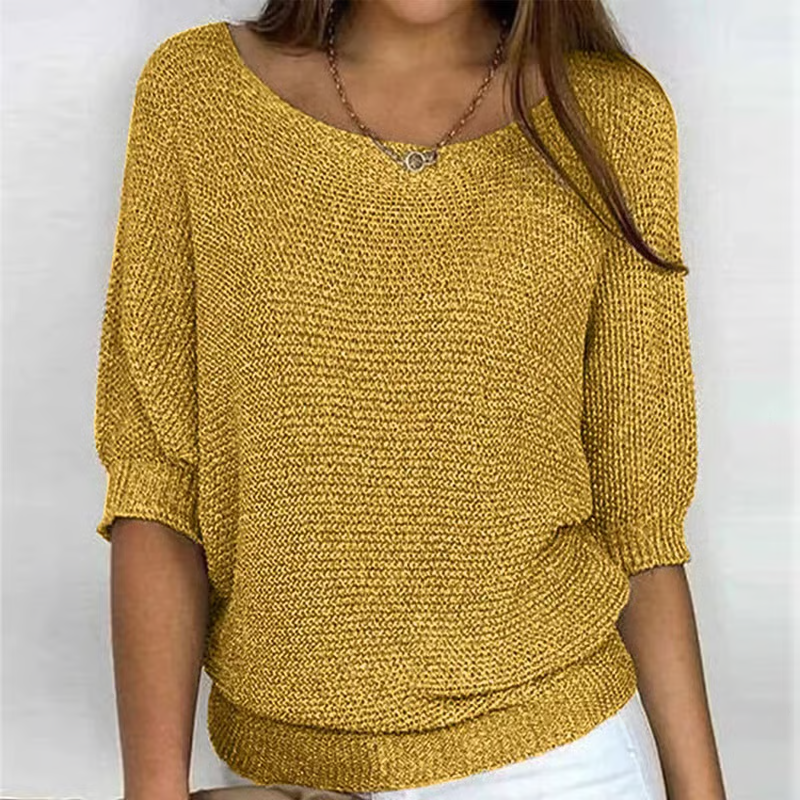 Novessia | Loose Fit Batwing Sweater