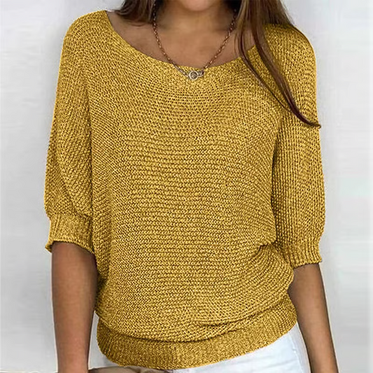 Novessia | Loose Fit Batwing Sweater