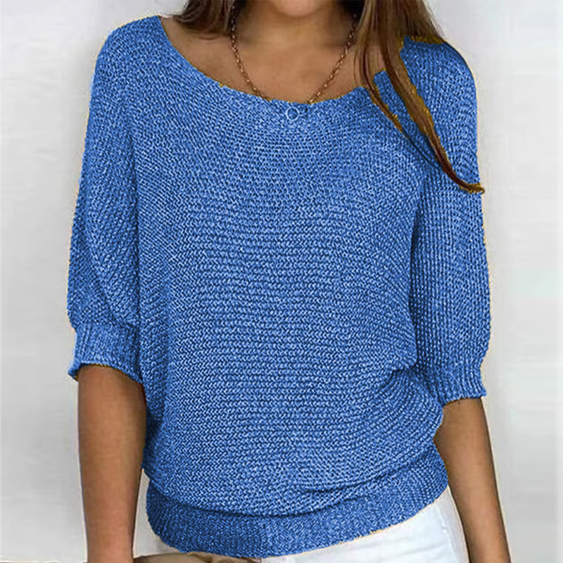 Novessia | Loose Fit Batwing Sweater