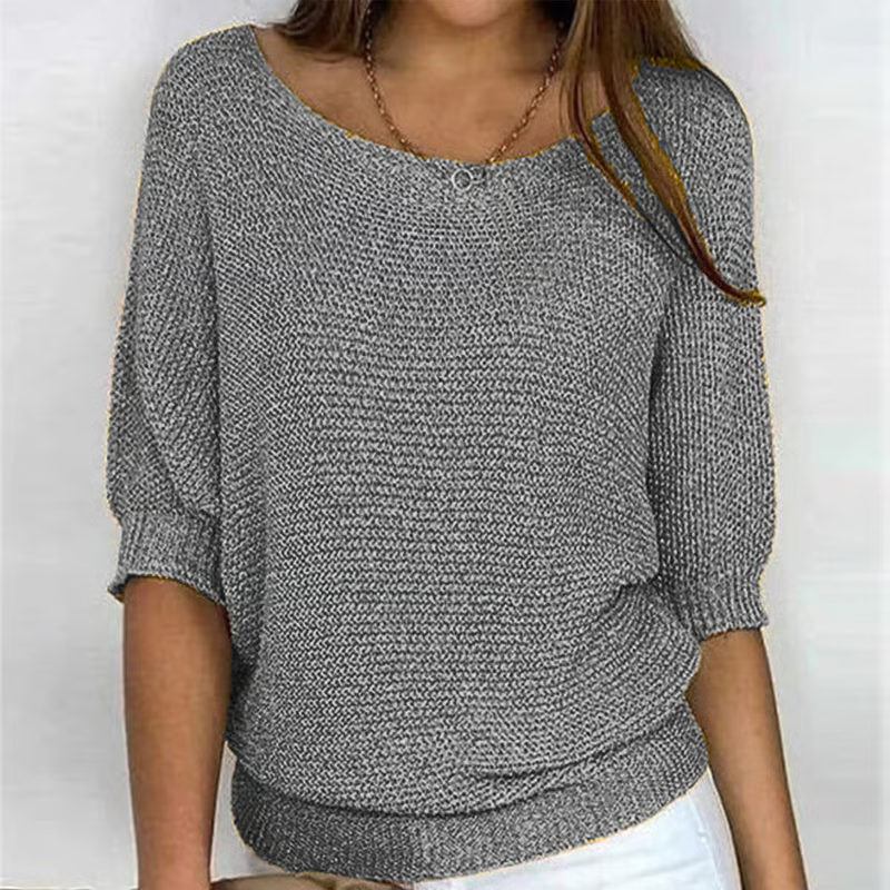 Novessia | Loose Fit Batwing Sweater