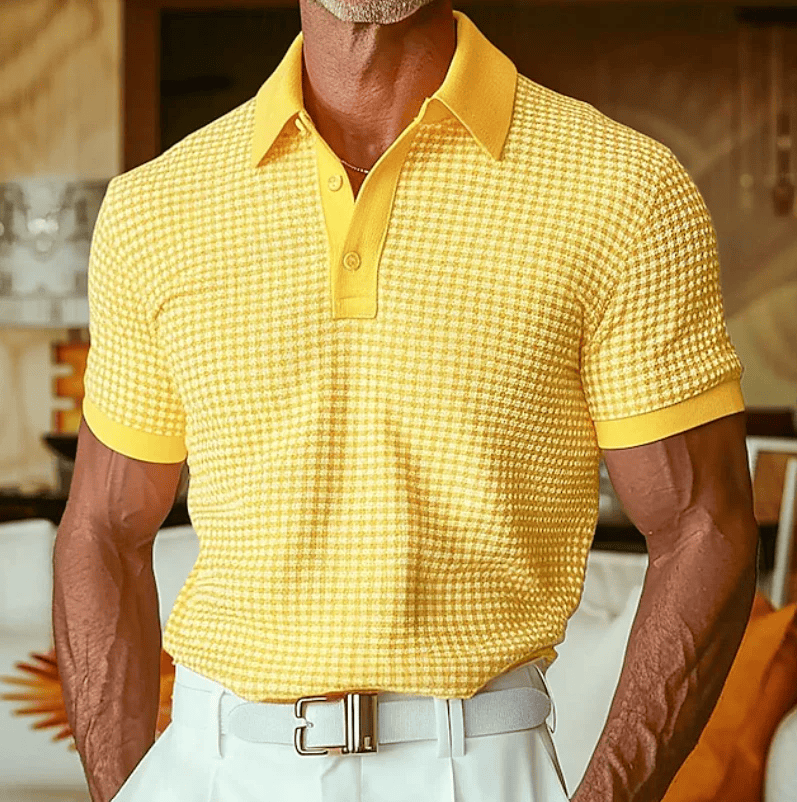 Draycott | Premium Jacquard Polo Shirt