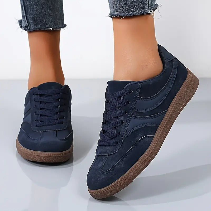 Avalora | Classic Comfort Lace Up Sneakers