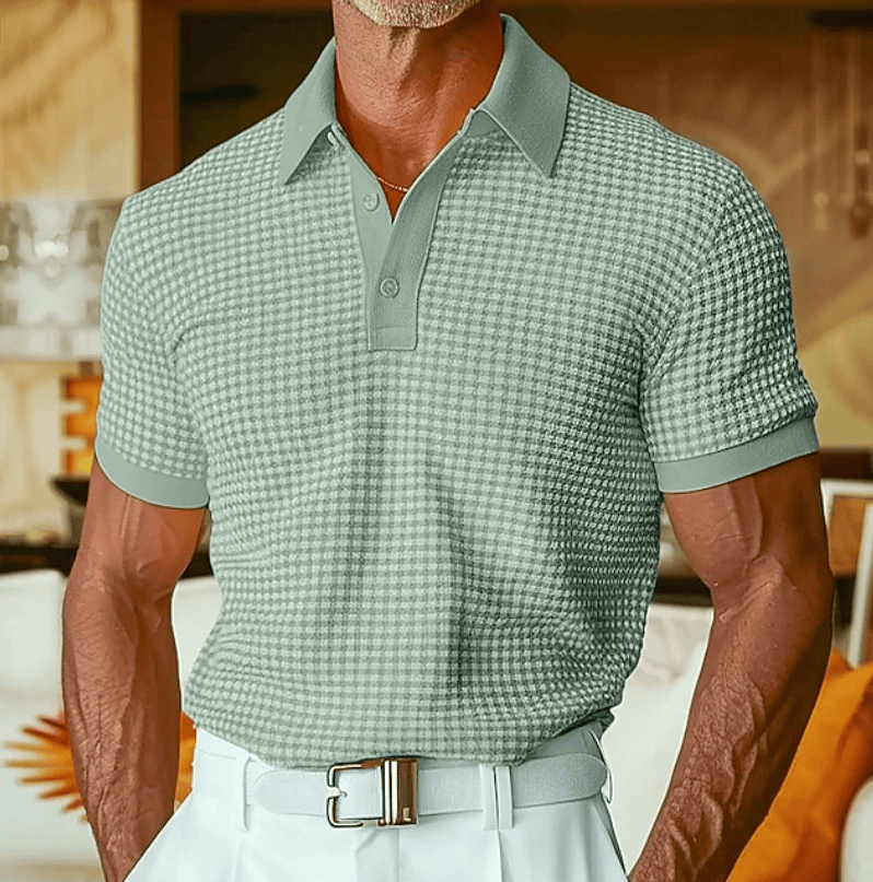 Draycott | Premium Jacquard Polo Shirt