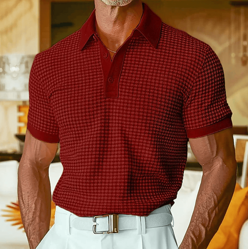 Draycott | Premium Jacquard Polo Shirt