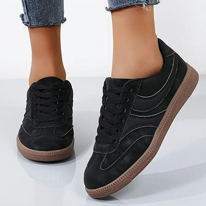 Avalora | Classic Comfort Lace Up Sneakers