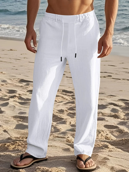 Norwood | Lightweight Casual Linen Trousers