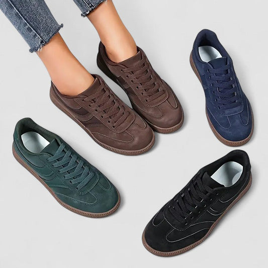 Avalora | Classic Comfort Lace Up Sneakers