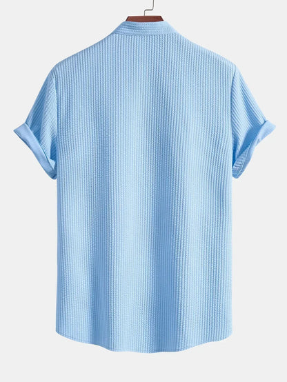 Rhett | Textured Short Sleeve Resort Shirt