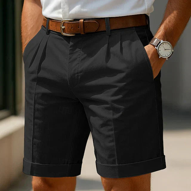 Emmerich | Modern Cuffed Chino Shorts