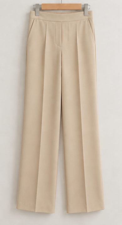 Loretta | Tailored Tie Waist Two Piece Pantsuit