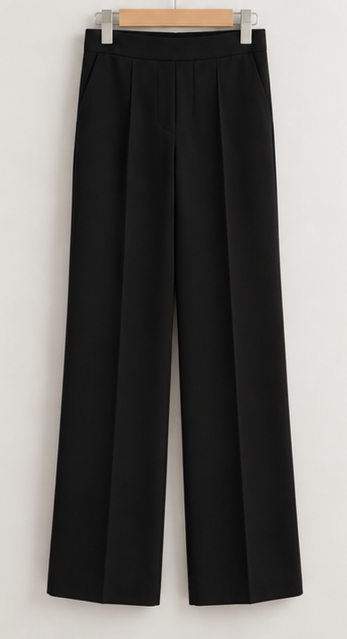 Loretta | Tailored Tie Waist Two Piece Pantsuit