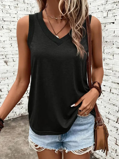 Arlen | Sleeveless V-Neck Casual Tank Top