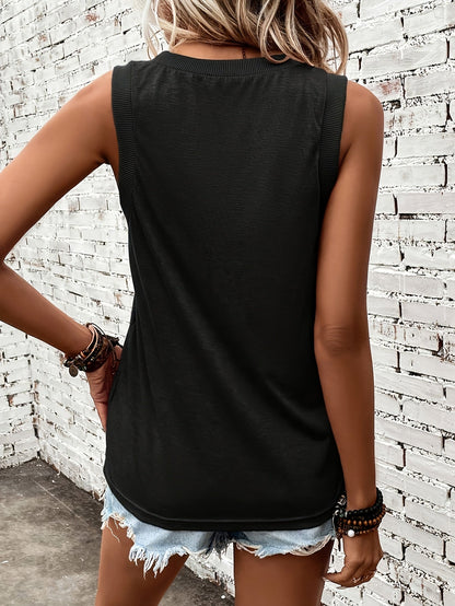 Arlen | Sleeveless V-Neck Casual Tank Top