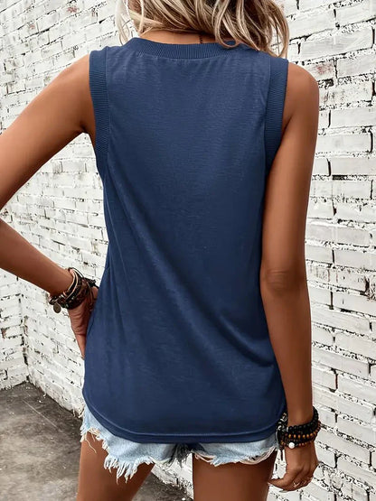 Arlen | Sleeveless V-Neck Casual Tank Top
