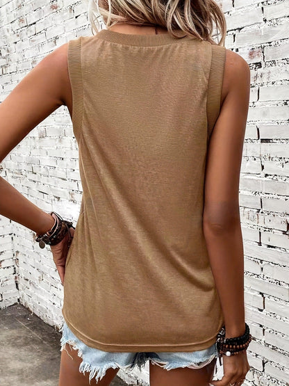 Arlen | Sleeveless V-Neck Casual Tank Top