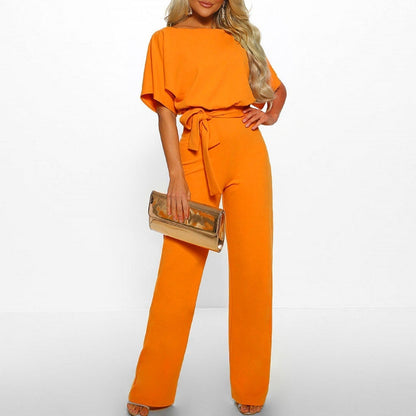 Ottoline | Elegant Draped Waist Jumpsuit