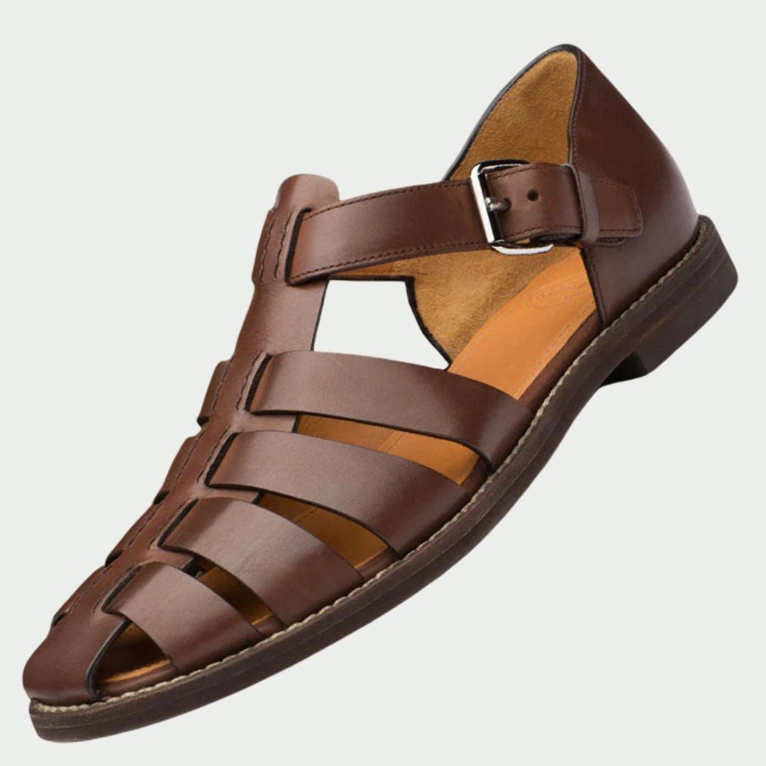 Torven | Vintage Cutout Leather Shoes