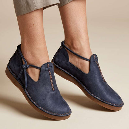 Quenby | Comfort Tie Ankle Walking Shoes