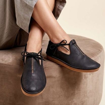 Quenby | Comfort Tie Ankle Walking Shoes
