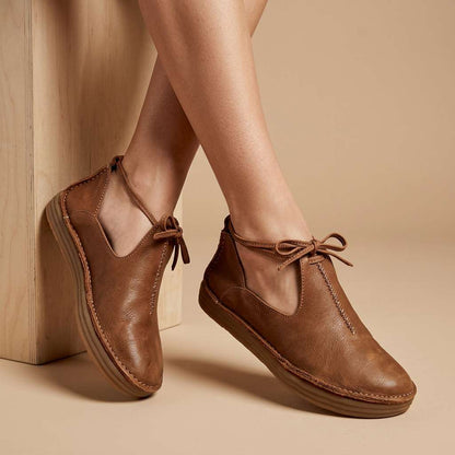 Quenby | Comfort Tie Ankle Walking Shoes