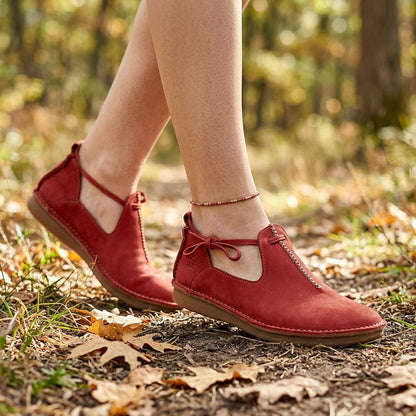 Quenby | Comfort Tie Ankle Walking Shoes