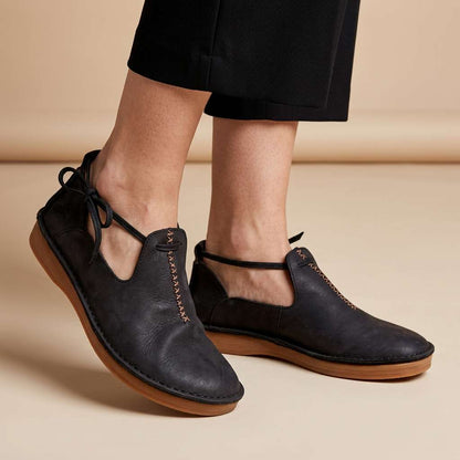 Quenby | Comfort Tie Ankle Walking Shoes