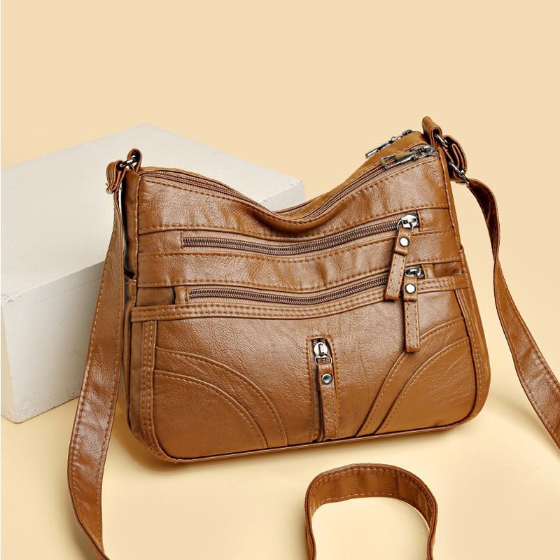 Roselyn | Zip Detail Everyday Shoulder Bag