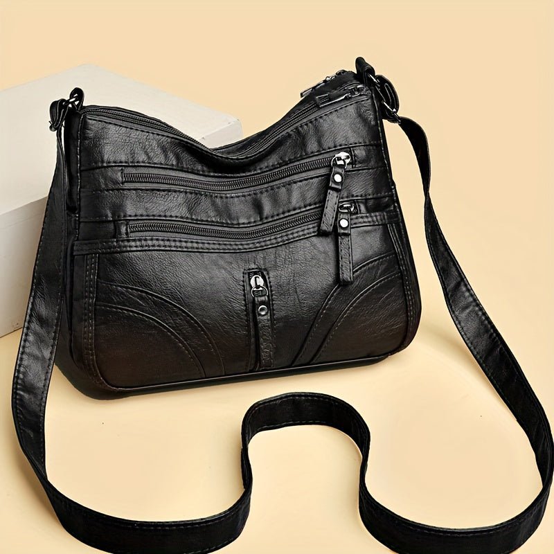 Roselyn | Zip Detail Everyday Shoulder Bag