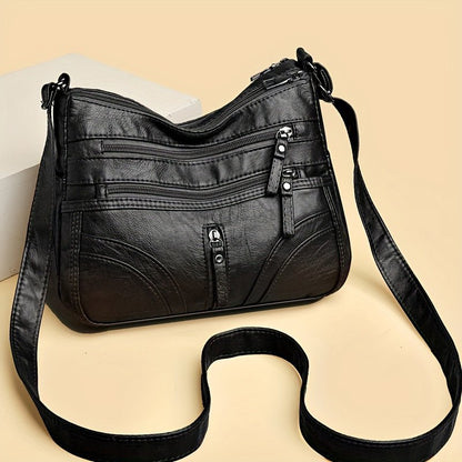Roselyn | Zip Detail Everyday Shoulder Bag