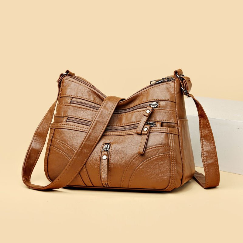 Roselyn | Zip Detail Everyday Shoulder Bag