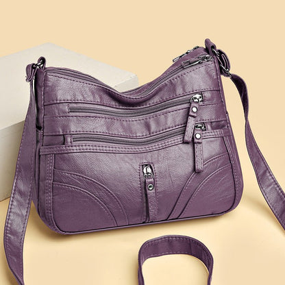 Roselyn | Zip Detail Everyday Shoulder Bag