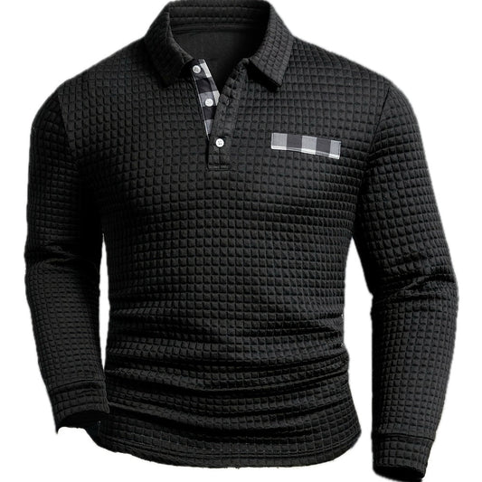 Sutton | Textured Smart Casual Polo Shirt