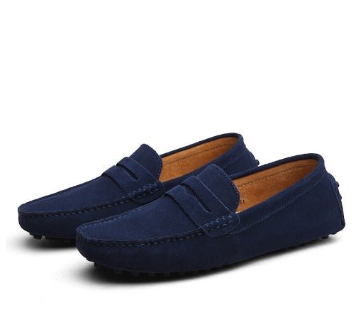 Branson | Classic Suede Driving Loafers