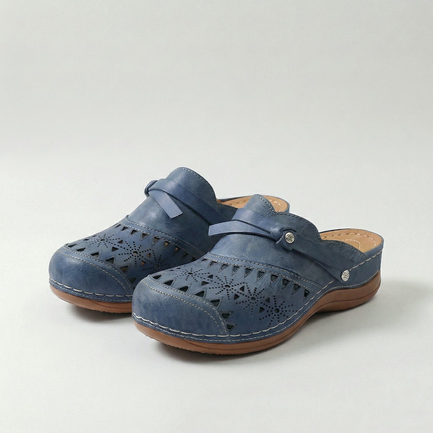 Marigold | Laser Cut Comfort Clogs