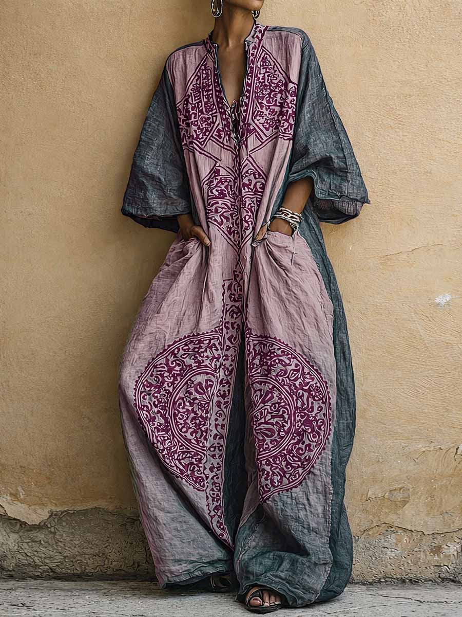 Demelia | Oversized Pocket Boho Jumpsuit