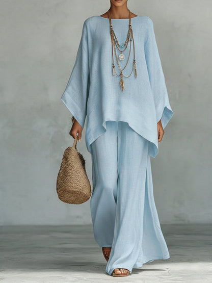 Velmara | Relaxed Wide Leg Two Piece Set